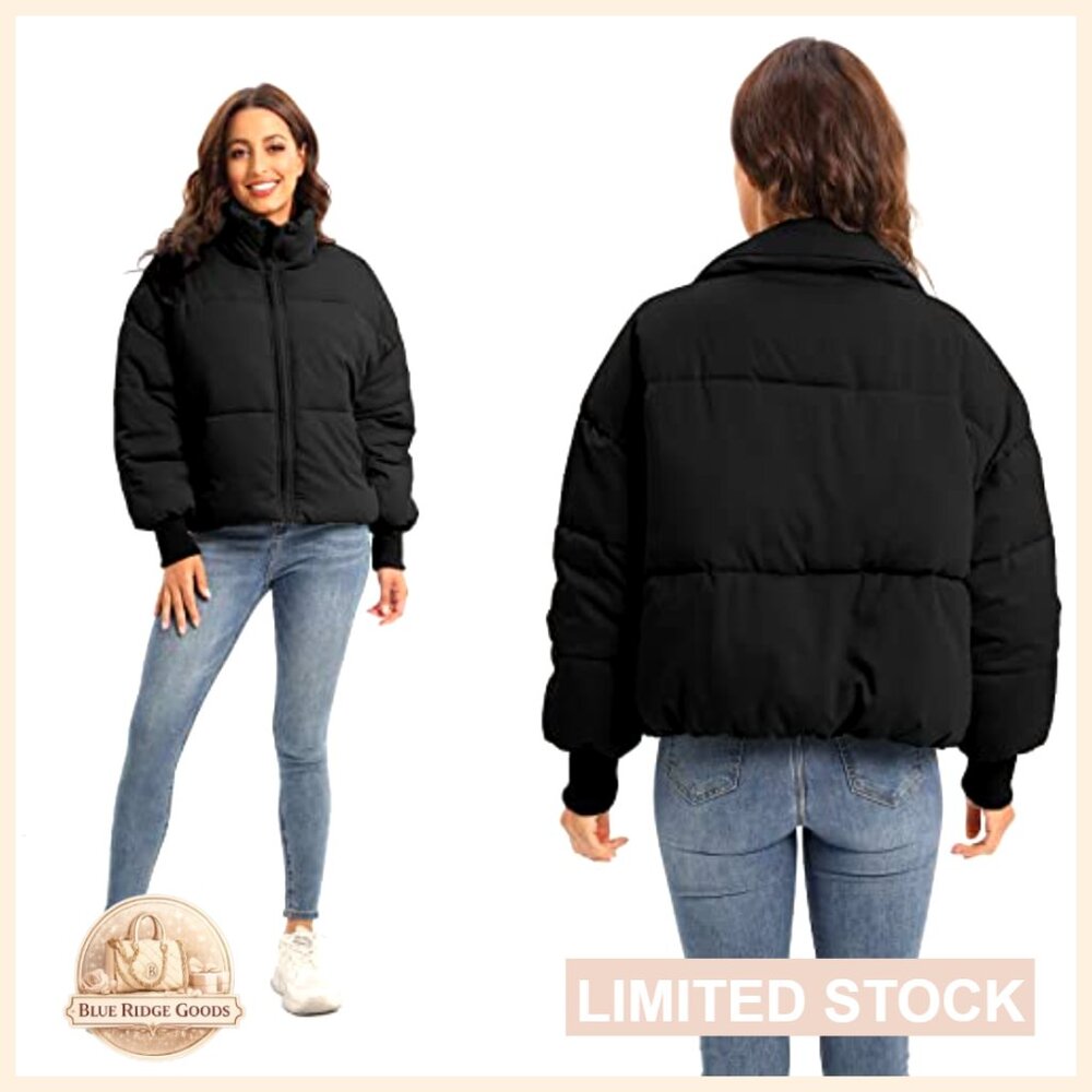 Quilted Down Puffer Jacket, Lightweight Winter Co… - image 5